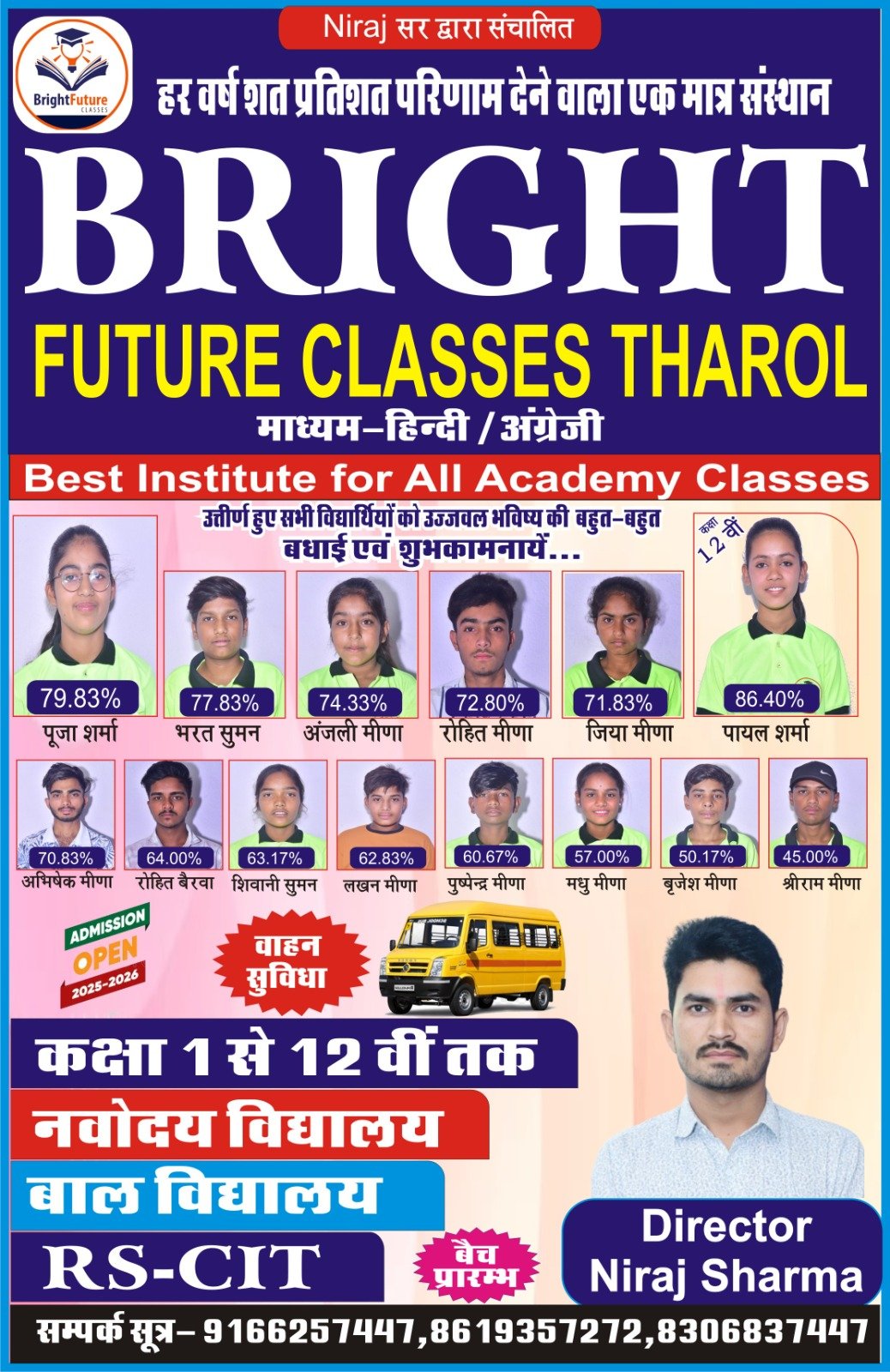BRIGHT FUTURE CLASSES AKLERA